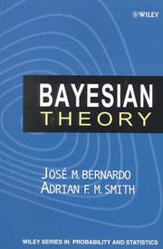 Cover of: Bayesian Theory (Wiley Series in Probability and Statistics)