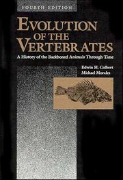 Cover of: Evolution of the vertebrates by Edwin Harris Colbert, Edwin Harris Colbert