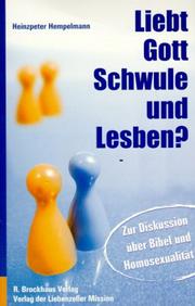 Cover of: Liebt Gott Schwule und Lesben?