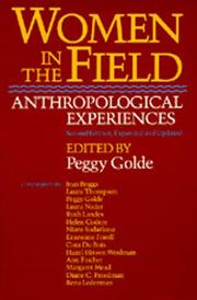 Women in the Field by Peggy Golde