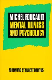 Cover of: Mental illness and psychology