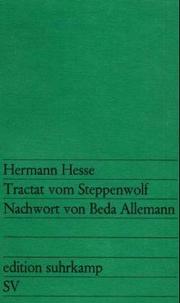 Der Steppenwolf by Hermann Hesse