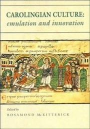 Carolingian Culture by Rosamond McKitterick