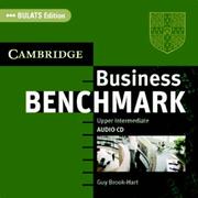 Cover of: Business Benchmark Upper Intermediate Audio CD BULATS Edition