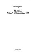 Cover of: Musica nella casa accanto