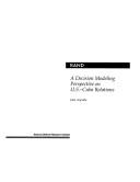 Cover of: A decision modeling perspective on U.S.-Cuba relations