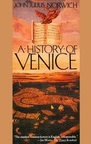 Venice by John Julius Norwich