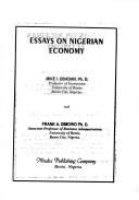 Cover of: Essays on Nigerian economy