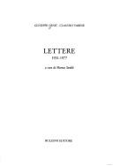 Lettere by Giuseppe Dessì