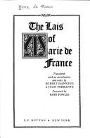 Cover of: The lais of Marie de France