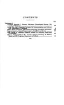 Cover of: The NTIA Reauthorization Act of 1999: hearing before the Subcommittee on Telecommunications, Trade, and Consumer Protection of the Committee on Commerce, House of Representatives, One Hundred Sixth Congress, first session, May 11, 1999.