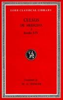 Cover of: De medicina by Aulus Cornelius Celsus, Celse, G. Serbat, Aulus Cornelius Celsus