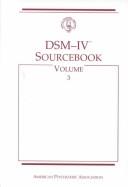 Cover of: DSM-IV sourcebook