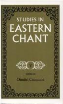 Cover of: Studies in Eastern Chant