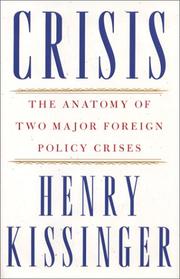 Cover of: Crisis by Henry Kissinger, Henry Kissinger