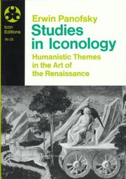 Studies in iconology by Erwin Panofsky