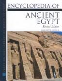 Cover of: Encyclopedia of Ancient Egypt (Facts on File Library of World History)