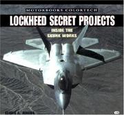 Cover of: Lockheed Secret Projects by Dennis R. Jenkins, Dennis R. Jenkins