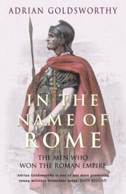 Cover of: In the Name of Rome