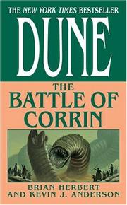 Cover of: The Battle of Corrin (Legends of Dune, Book 3)