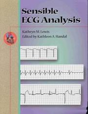 Cover of: Sensible ECG Analysis