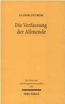 Die Verfassung der Allmende by Elinor Ostrom, Elinor Ostrom