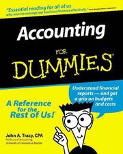 Cover of: Accounting for dummies