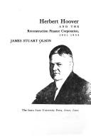 Herbert Hoover and the Reconstruction Finance Corporation, 1931-1933 by James Stuart Olson