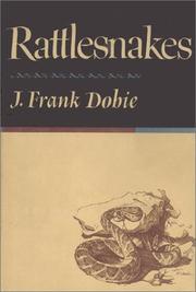 Cover of: Rattlesnakes