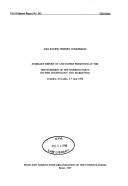 Cover of: Summary report of and papers presented at the tenth session of the Working Party on Fish Technology and Marketing: Colombo, Sri Lanka, 4-7 June 1996.