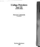 Cover of: México y Estados Unidos en el conflicto petrolero, 1917-1942