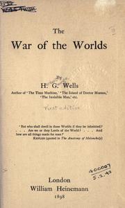 Cover of: The War of the Worlds by H. G. Wells