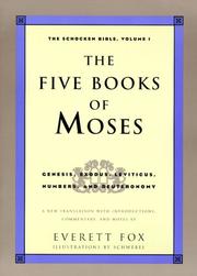 The Five Books of Moses by Everett Fox