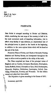 Black's Guide to England and Wales by Charles Black, Adam and Charles Black (Firm)