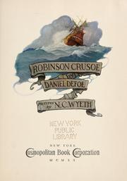 Cover of: Robinson Crusoe by Daniel Defoe, Daniel Defoe