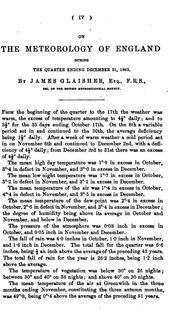 Cover of: The Meteorology of Enland