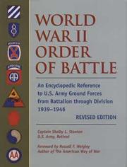 Order of Battle U.S. Army World War II by Shelby L. Stanton