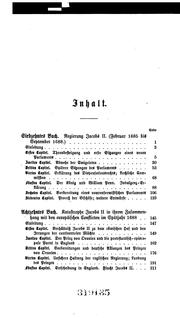 Cover of: Englische Geschichte: vornehmlich im siebzehnten Jahrhundert