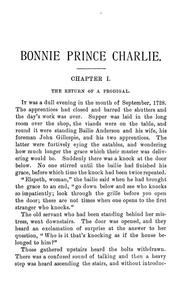 Cover of: Bonnie Prince Charlie: a tale of Fontenoy and Culloden