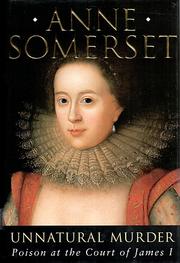 Unnatural murder by Anne Somerset