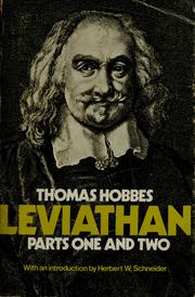 Leviathan by Thomas Hobbes