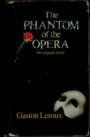 Cover of: The phantom of the Opera