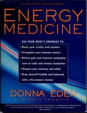 Energy medicine by Donna Eden