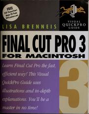 Cover of: Final cut pro 3 for Macintosh