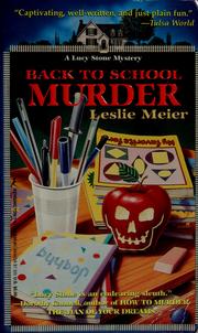 Cover of: Back to school murder