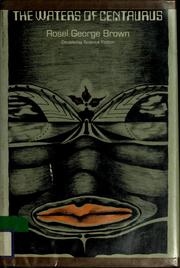 Cover of: The waters of Centaurus.