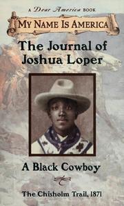 Cover of: The journal of Joshua Loper by Walter Dean Myers, Walter Dean Myers