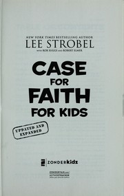 Cover of: The case for faith for kids