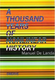 Cover of: A thousand years of nonlinear history