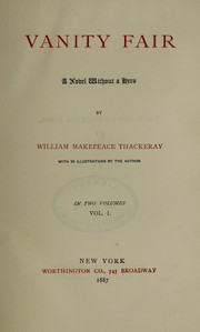 Cover of: Vanity fair by William Makepeace Thackeray, William Makepeace Thackeray